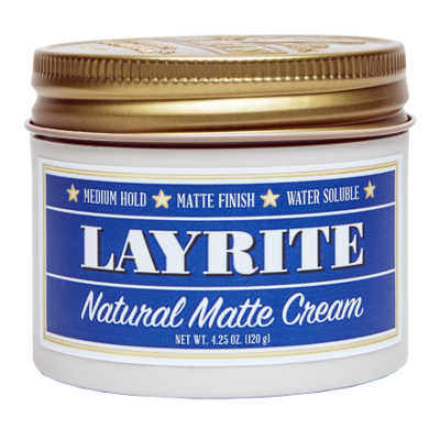 LAYRITENatural Matte Cream 4.25ozニコセット￼ Hair Pomade Layrite Natural Matte Cream – BeardStyle.ch