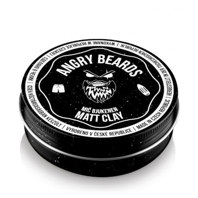 pomata per capelli argilla opaca Mitch Bjukenen Angry Beards 120 g