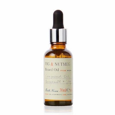 Fig & Nutmeg Beard Oil Bath House 30 ml - BeardStyle.ch