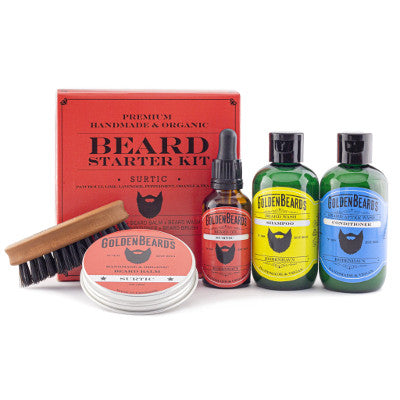 kit barba starter Surtic Golden Beards