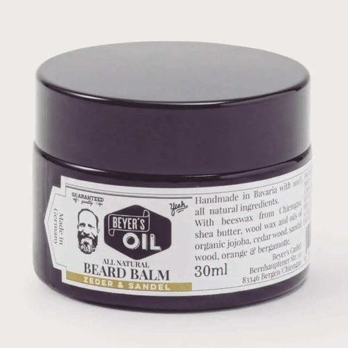 Beard Balm Beyer's Oil Cedar & Sandalwood 30 ml - BeardStyle.ch
