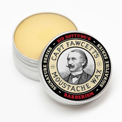 Captain Fawcett Barberism Sid Sottung's cera per baffi 15ml