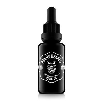 Christopher The Traveller olio da barba Angry Beards 30 ml