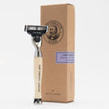 Finest Hand Crafted rasoio di sicurezza Mach 3 Captain Fawcett