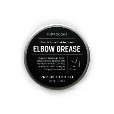 Beard Balm Prospector Co. Elbow Grease Burroughs 30ml
