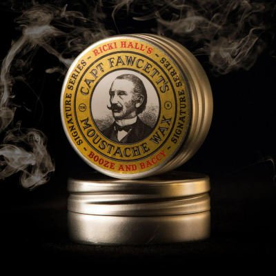 cera per baffi Ricki Hall Booze & Baccy Captain Fawcett 15ml