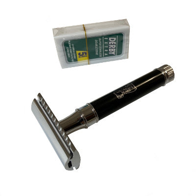 Safety Razor Black Solomon's Beard