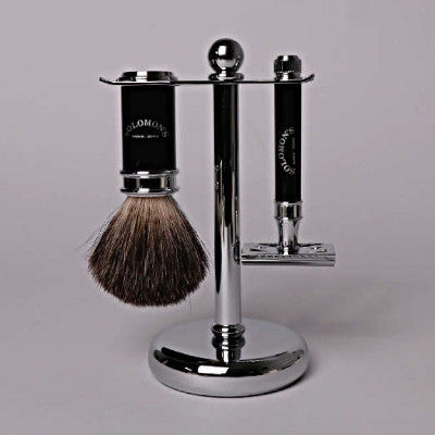 set da rasatura "Black Set" Solomon's Beard