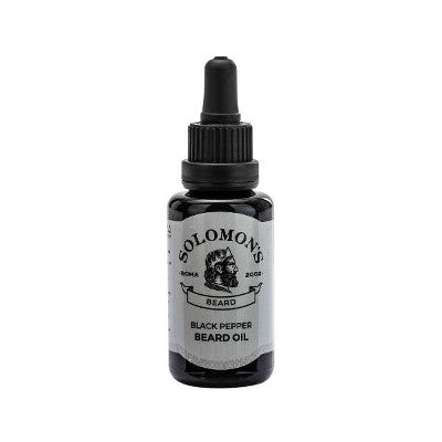 Solomon's Beard Black Pepper olio da barba 30 ml