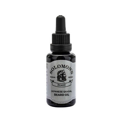 Solomon's Beard Japanese Sandal olio da barba 30 ml
