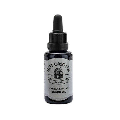 Solomon's Beard Vanilla e Wood olio da barba 30 ml