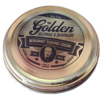 Shaving Cream Golden Beards Bergamot 100ml